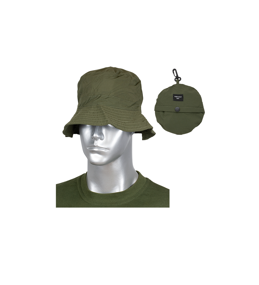 Sombrero Barbaric Verde Plegable