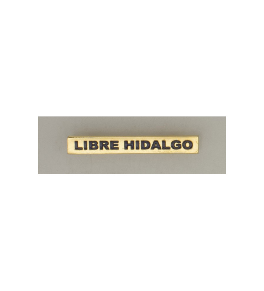 Barra mision " LIBRE HIDALGO "