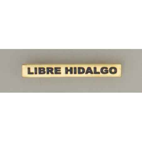 Barra mision " LIBRE HIDALGO "