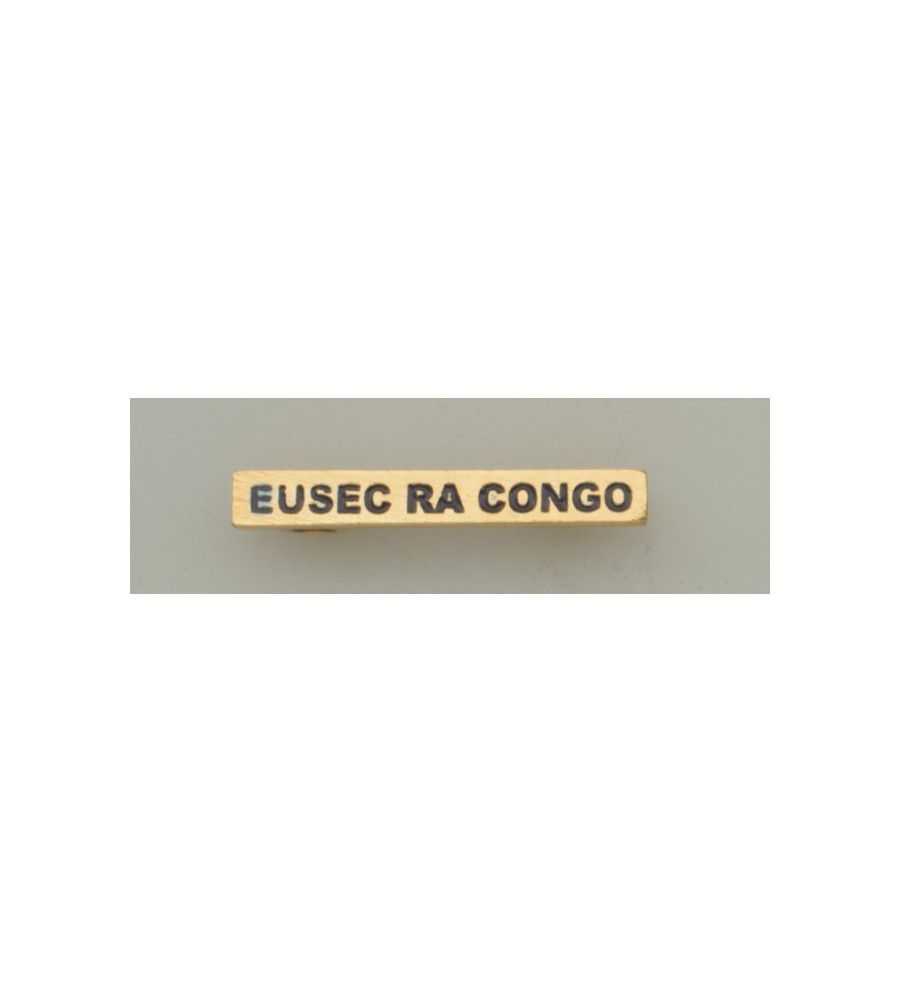 Barra mision " EUSEC RA CONGO "