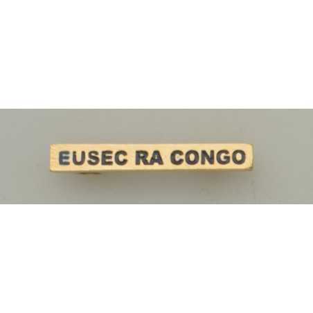 Barra mision " EUSEC RA CONGO "