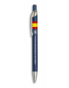 Boligrafo alumino color azul. UIP