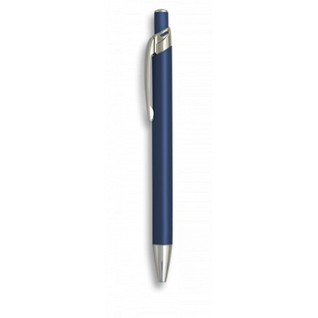Boligrafo alumino color azul