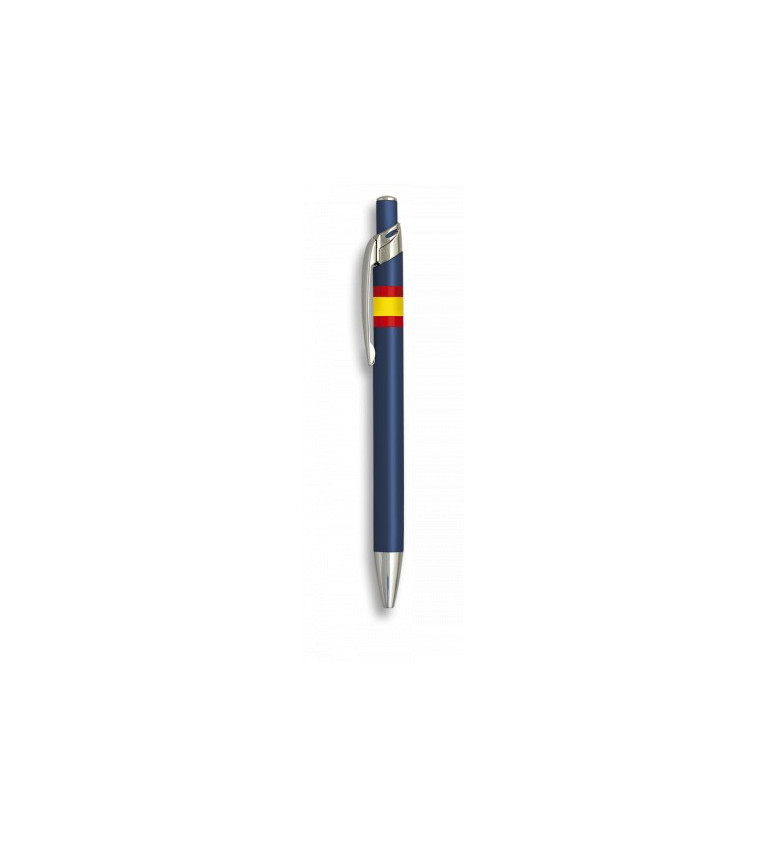 Boligrafo aluminio color azul. B. Esp
