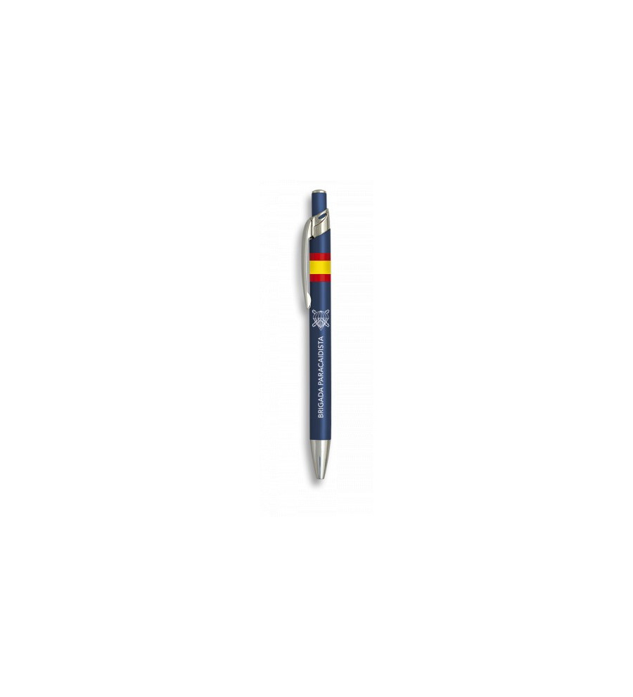 Boligrafo Aluminio Color Azul. Paracas