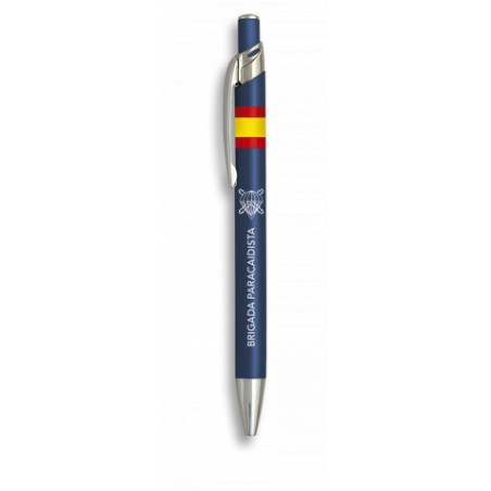 Boligrafo Aluminio Color Azul. Paracas