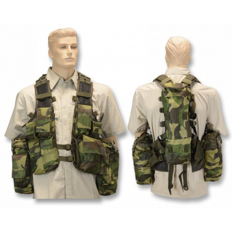 Chaleco BARBARIC Tactico.Ajustable.CAMO