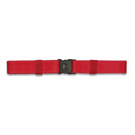 Cinturon BARBARIC FORCE  Rojo. 5x138cm