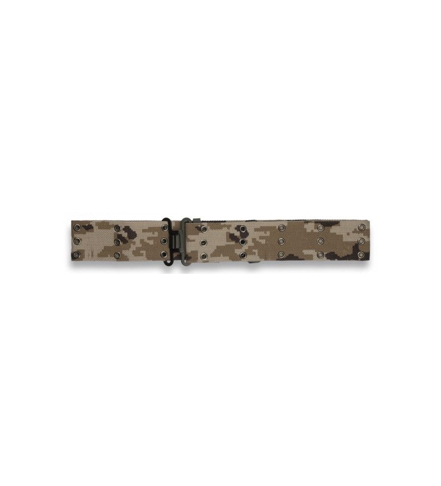 cinto con agujeros militar. 116x5.5cm
