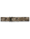 cinto con agujeros militar. 116x5.5cm