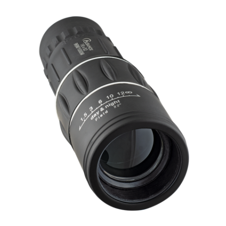 Monocular Negro 16 x 52  con funda