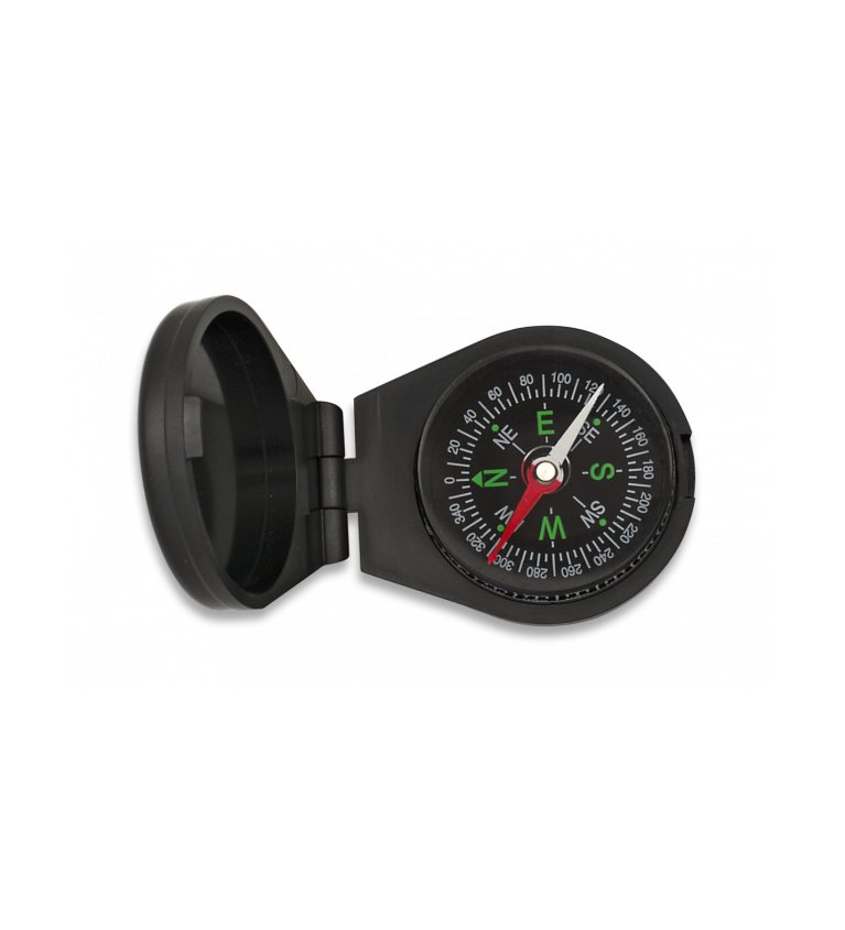 Brujula fibra tapa " DINGO"aceite.Negra