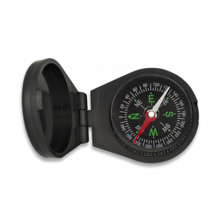 Brujula fibra tapa " DINGO"aceite.Negra