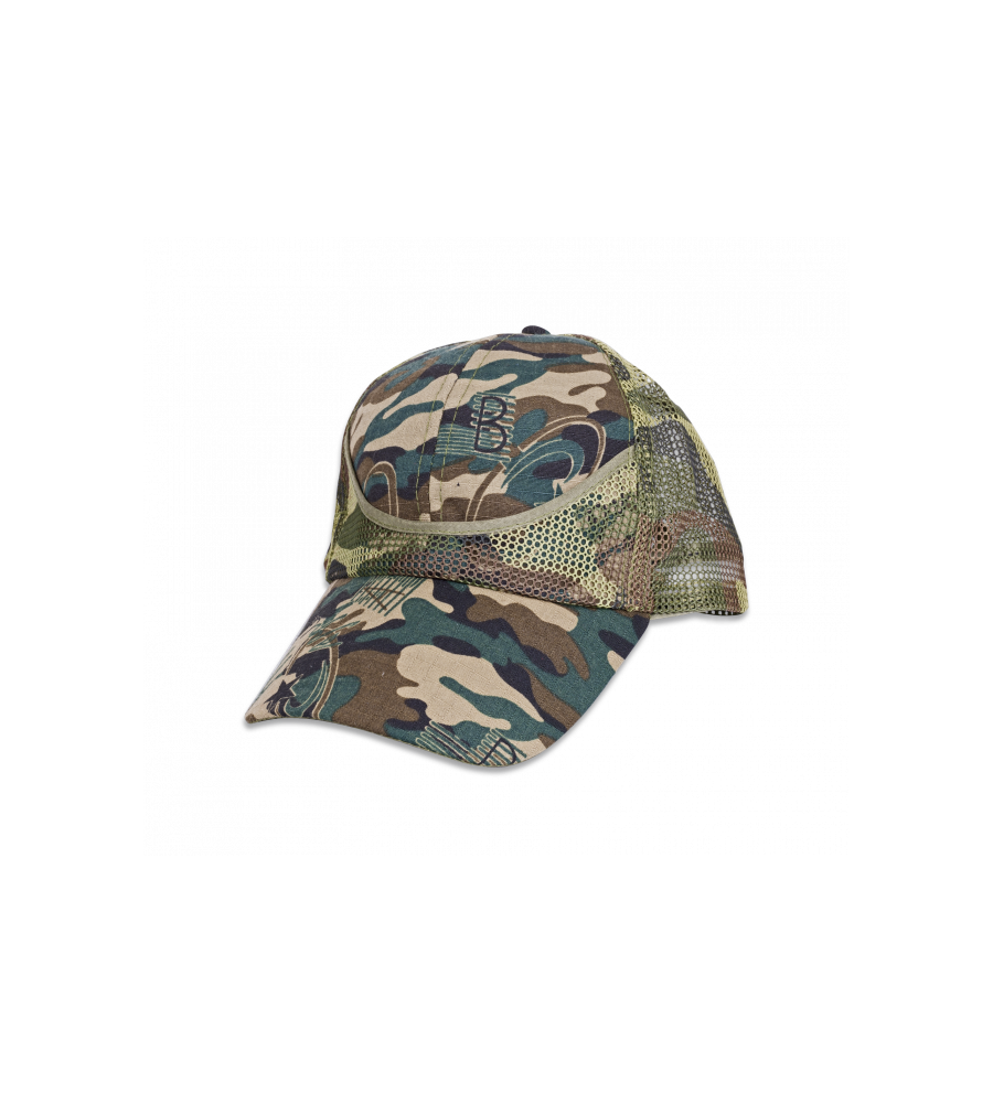 gorra camo verde ajustable Barbaric