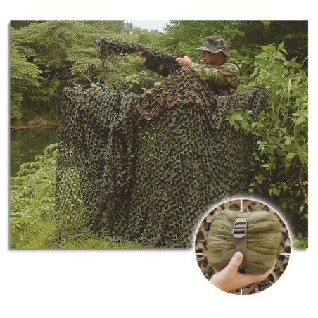 Red CAMOSYSTEM. Camo Verde. 6 x 2.4 m