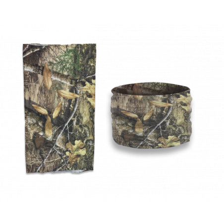 Braga cuello fina camuflaje ramas