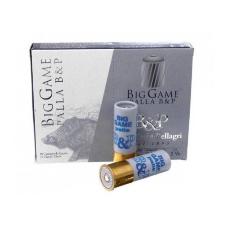 Cartucho de bala Baschieri & Pellagri  Big Game Palla Slug