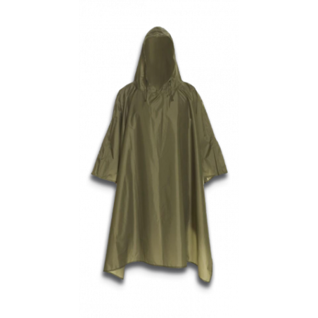 Poncho impermeable Verde.