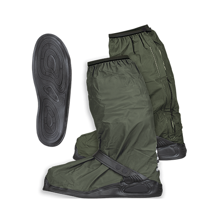 Polaina PVC/goma. Con cremallera. T: M 3