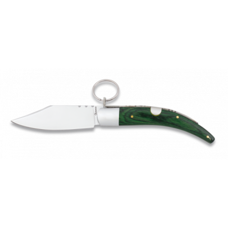 navaja virola acero. Stamina verde