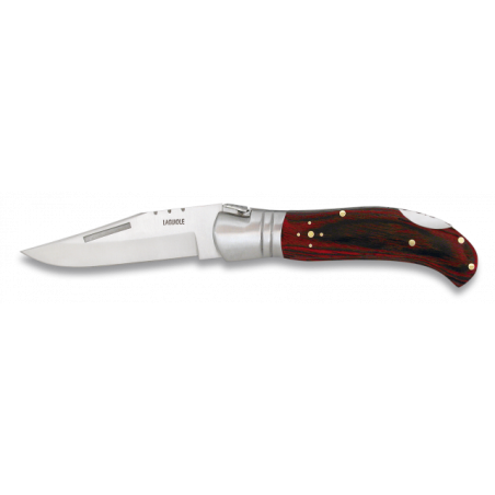 Navaja LAGUIOLE-CAZA.Mikarta Roja.8.5 cm