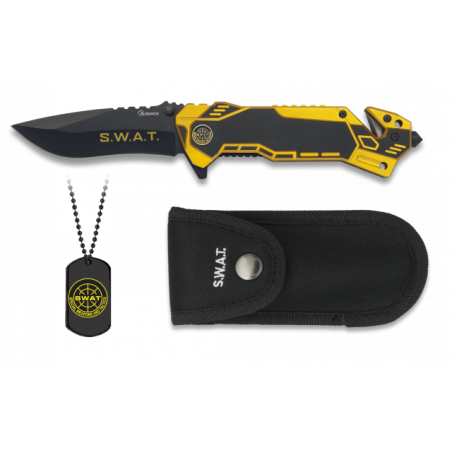 Navaja Albainox SWAT. Hoja: 8.1