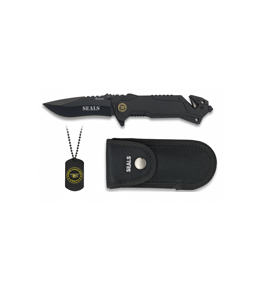 Navaja Albainox SEALS.  Hoja: 8.1