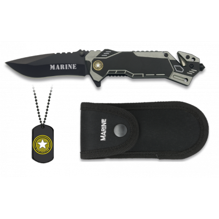 Navaja Albainox MARINE.  Hoja: 8.1