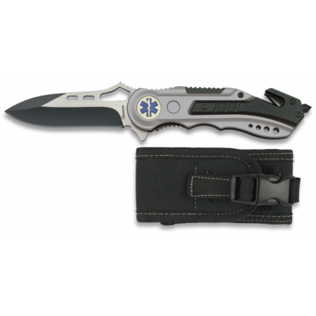 navaja albainox seguridad. Funda. H: 8.1