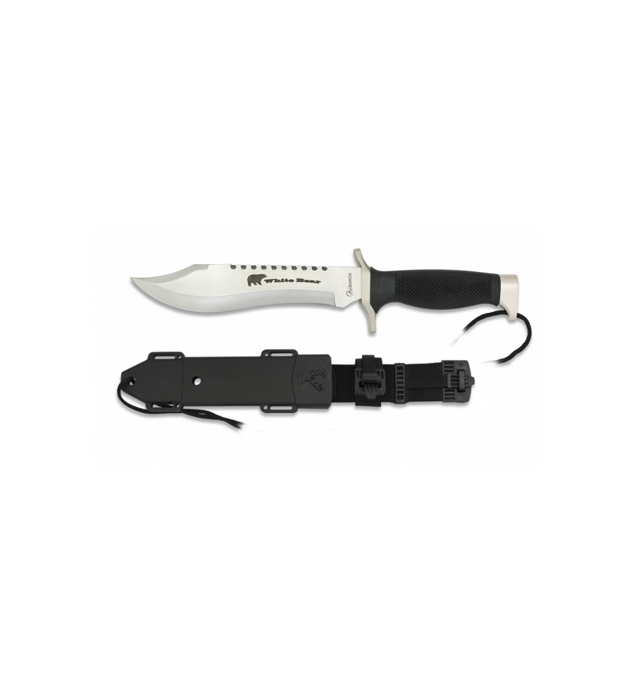 Cuchillo Albainox "white Bear". h:18.3cm