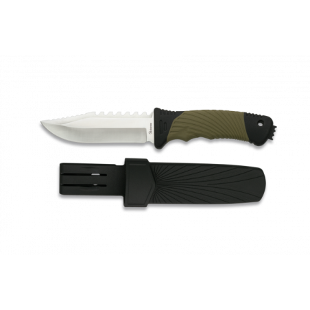 Cuchillo tactico Albainox. hoja: 11.2 cm