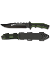 Cuchillo Albainox Soldier verde. H:19cm