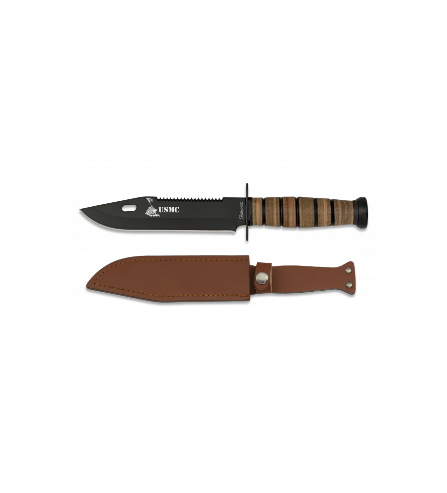 Cuchillo Albainox USMC. Hoja: 18 cm