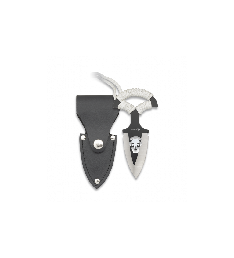 cuchillo albainox calavera con funda ABS