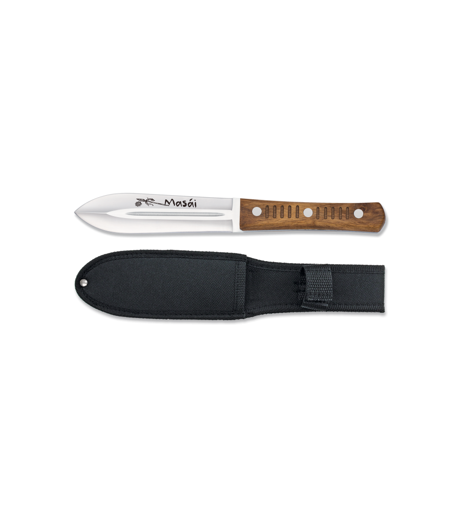 cuchillo Albainox Masai. doble filo. hoj