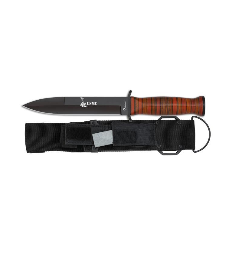 Cuchillo Albainox USMC. Hoja:  16 cm