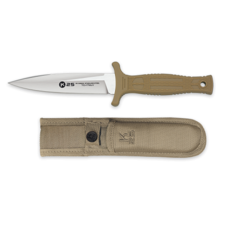 Cuchillo K25 BOTERO TAN. CNC.Funda.Hoja: