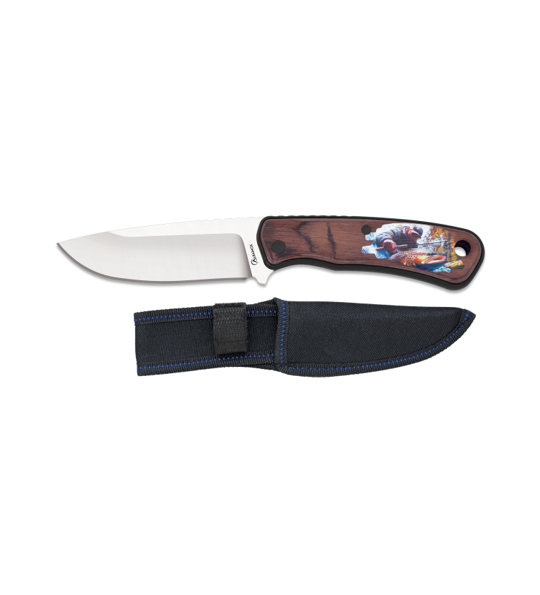 Cuchillo caza Albainox 3D pesca. hoja: