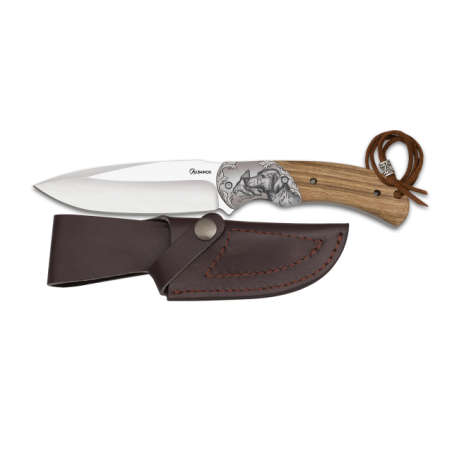 Cuchillo caza Albainox madera virola caz