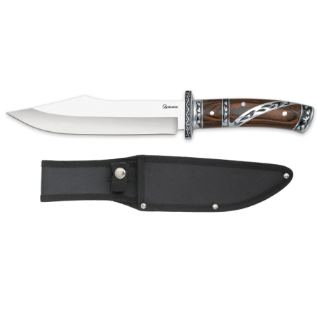 Cuchillo caza Albainox stamina marrón