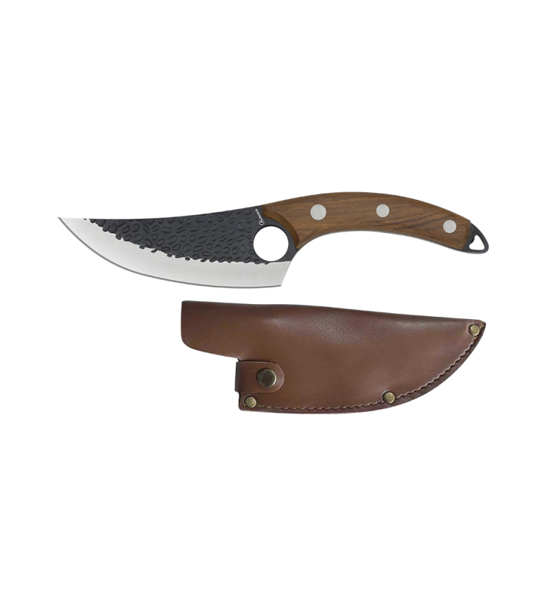 Cuchillo caza Albainox madera. Hoja: 15