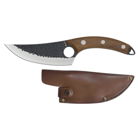 Cuchillo caza Albainox madera. Hoja: 15