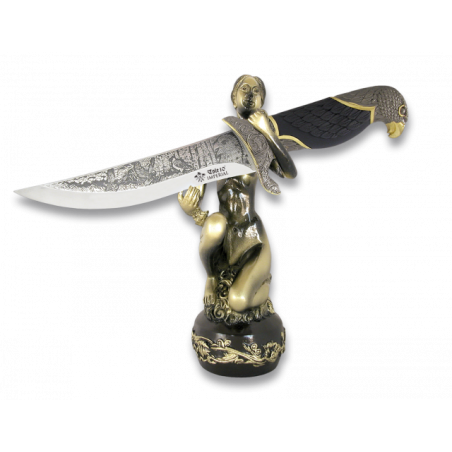 Cuchillo decoracion  SIRENITA  Tole10