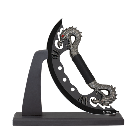 Cuchillo Ornamentación Tole 10 dragones