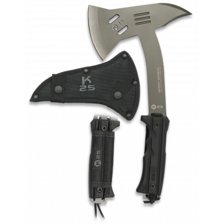 Hacha K25 Color Negro.Total:31.5