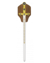 Espada Templaria Tole 10 dorada. H:56.5