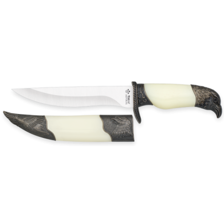 daga Tole 10 Águila. plata vieja. hoja: