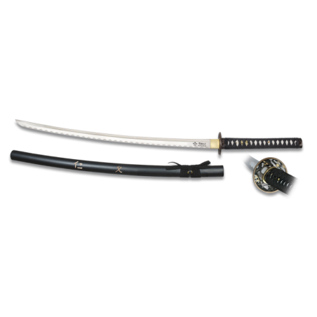 Katana TOLE10 Templada. Peana 69 cm
