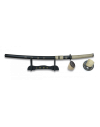 Katana TOLE10. Peana. Hoja 66 cm