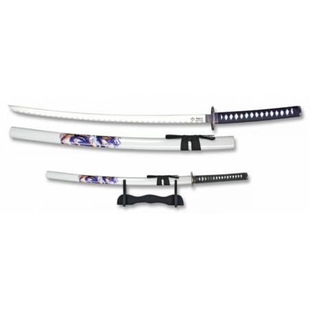 katana Tole10 dragon. Con peana. H: 68